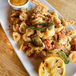 Calamari and Shrimp